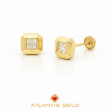 Cercei cu filet Althea din aur de 14k