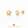 Cercei cu filet Freesia din aur de 14k