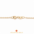 Lant cu perle Timeless din aur de 14K
