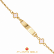 Brățară Rose Elegance din aur de 14K