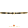 Brățară Black Velvet din Aur de 14K