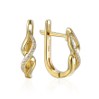CERCEI DIN AUR 18K CU DIAMANTE 71396